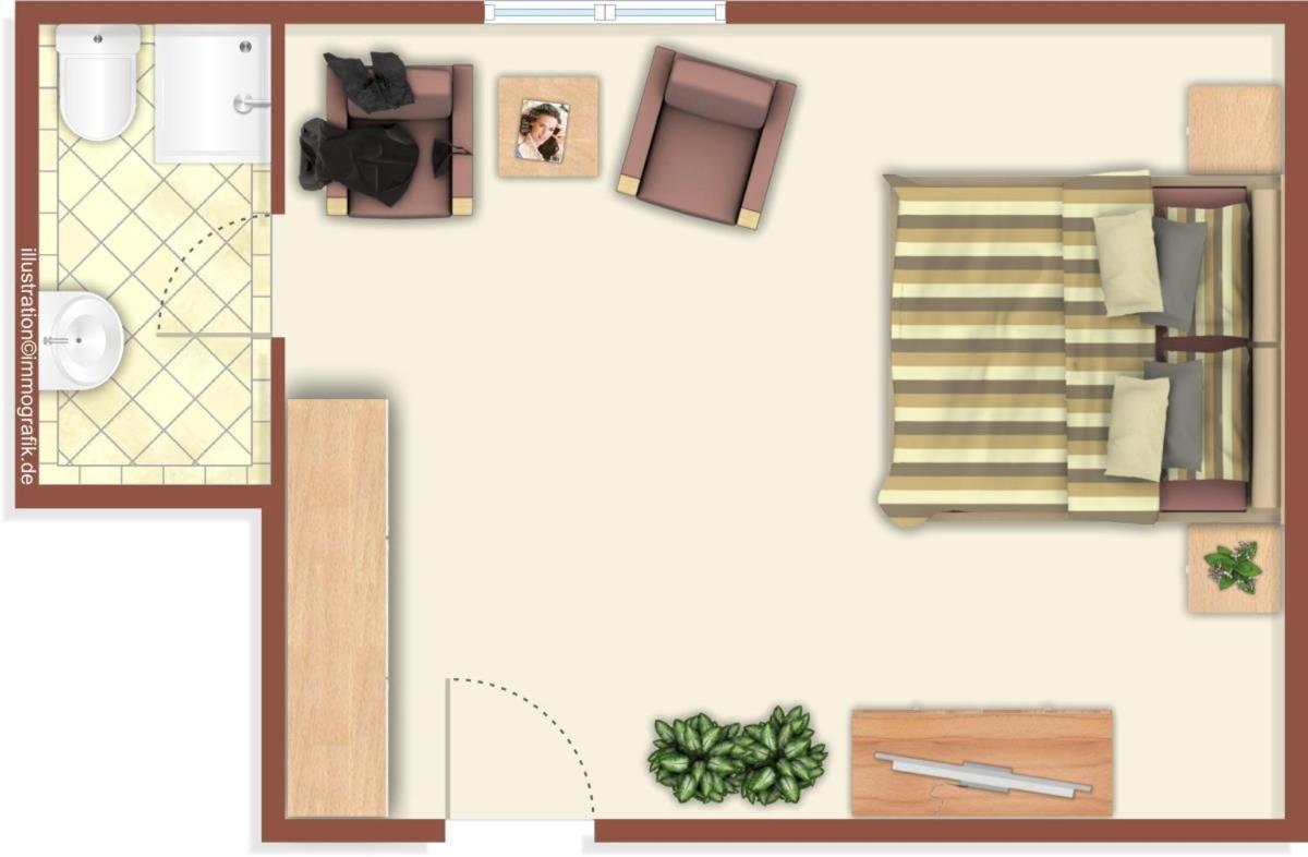Apartment Doppelzimmer Brunch, Direkt Am Alten Strom *
